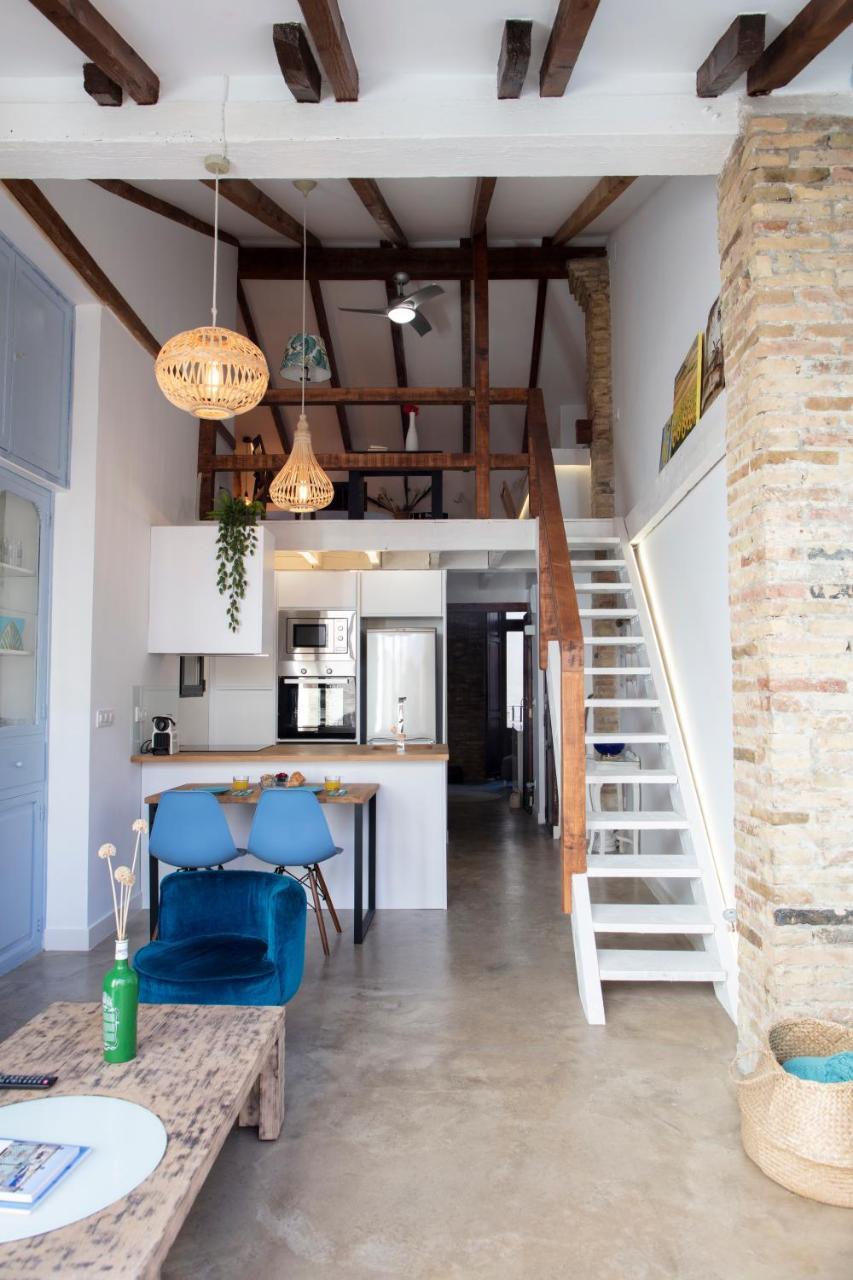 Florit Flats - Charming Apartment With Interior Terrace In Cabanyal Near The Beach Valencia Exteriör bild