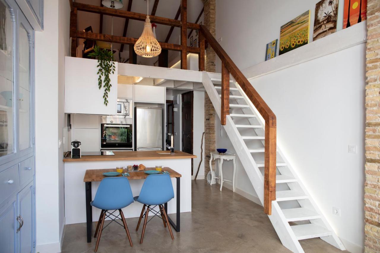 Florit Flats - Charming Apartment With Interior Terrace In Cabanyal Near The Beach Valencia Exteriör bild