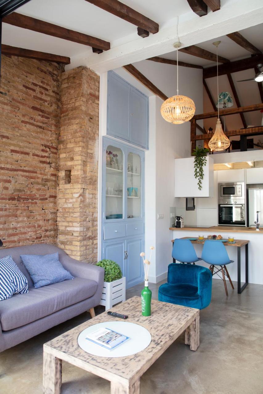 Florit Flats - Charming Apartment With Interior Terrace In Cabanyal Near The Beach Valencia Exteriör bild